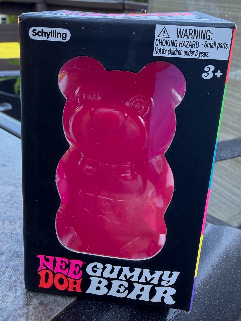 NeeDoh Gummy Bear- Pink